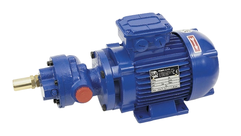 Моноблочный шестеренный насос GVR BCF2-AEK-4E0.09-100  (220в.)